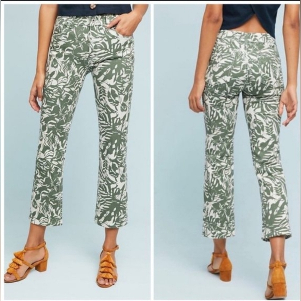 ❤️ ANTHROPOLOGIE PILCRO HIGH RISE  BOOTCUT ANKLE JEANS, 2 (26)